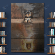 YORKSHIRE TERRIER - CANVAS Dog Mirror God | Framed, Best Gift, Pet Lover, Housewarming, Wall Art Print, Home Decor