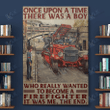 FIREFIGHTER - POSTER Once Upon A Time [ID3-P] | Firefighter canvas, Canvas art wall decor, Canvas wall art