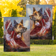  GERMAN SHEPHERD - Flag Patriot Eagle [ID3-B] | House Garden Flag, Dog Lover, New House Gifts, Home Decoration