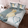 LABRADOR Bedding Set Half Curse Love [ID3-B] | Duvet cover, 2 Pillow Shams, Comforter, Bed Sheet