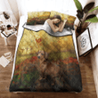 DACHSHUND Quilt Bedding Set To The Beautiful World [ID3-B] | Quilt, 2 Pillow covers