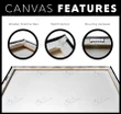 LABRADOR - CANVAS Window Open V3 [ID3-B] | Framed, Best Gift, Pet Lover, Housewarming, Wall Art Print, Home Decor