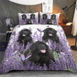 NEWFOUNDLAND Bedding Set Purple Flower [ID3-D] | Duvet cover, 2 Pillow Shams, Comforter, Bed Sheet