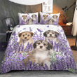 HAVANESE Bedding Set Purple Flower [ID3] | Duvet cover, 2 Pillow Shams, Comforter, Bed Sheet