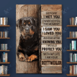 ROTTWEILER - CANVAS Before I Met You [ID3-D] | Framed, Best Gift, Pet Lover, Housewarming, Wall Art Print, Home Decor