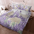 SHEEP Bedding Set Purple Flower [ID3-N] | Duvet cover, 2 Pillow Shams, Comforter, Bed Sheet