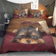 YORKSHIRE TERRIER Bedding Set God Bless Sweet Dream [ID3-T] | Duvet cover, 2 Pillow Shams, Comforter, Bed Sheet