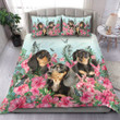 Dachshund  Bedding Set Hibiscus Beach [ID3-N] | Duvet cover, 2 Pillow Shams, Comforter, Bed Sheet