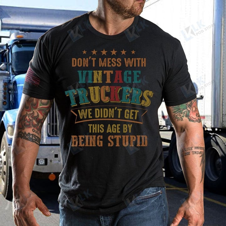 TRUCKER - SHIRT Don't Mess With Vintage Trucker