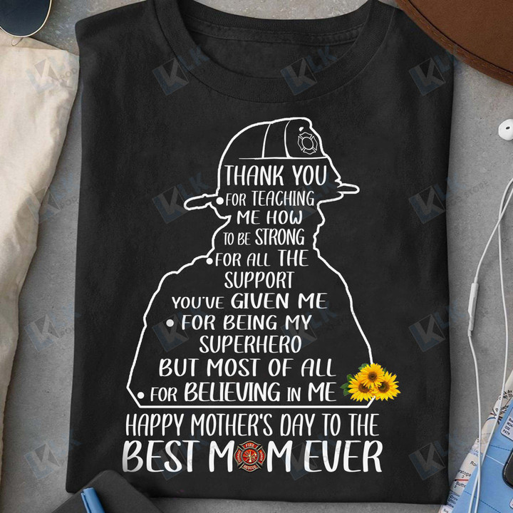 FIREFIGHTER - SHIRT Happy Mother's Day [ID3-B]