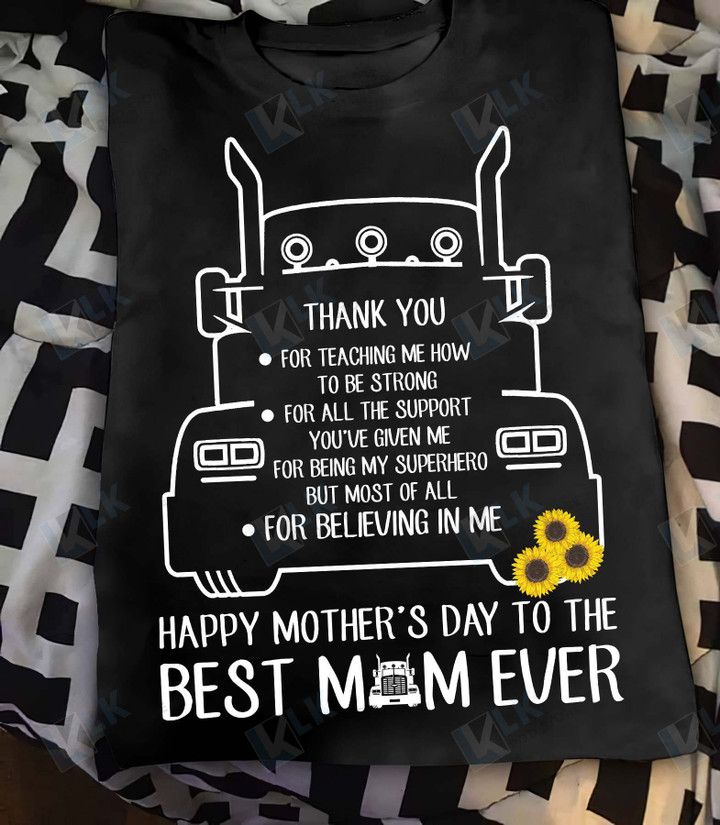 TRUCKER - SHIRT Happy Mother's Day [ID3-P]