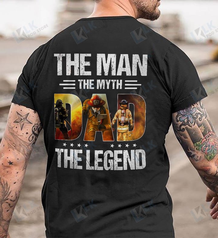 FIREFIGHTER - SHIRT The Man The Myth The Legend [ID3-N]