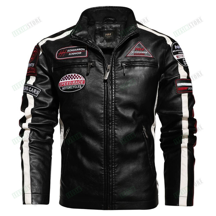 Men's Leather Jackets Motorcycle 008