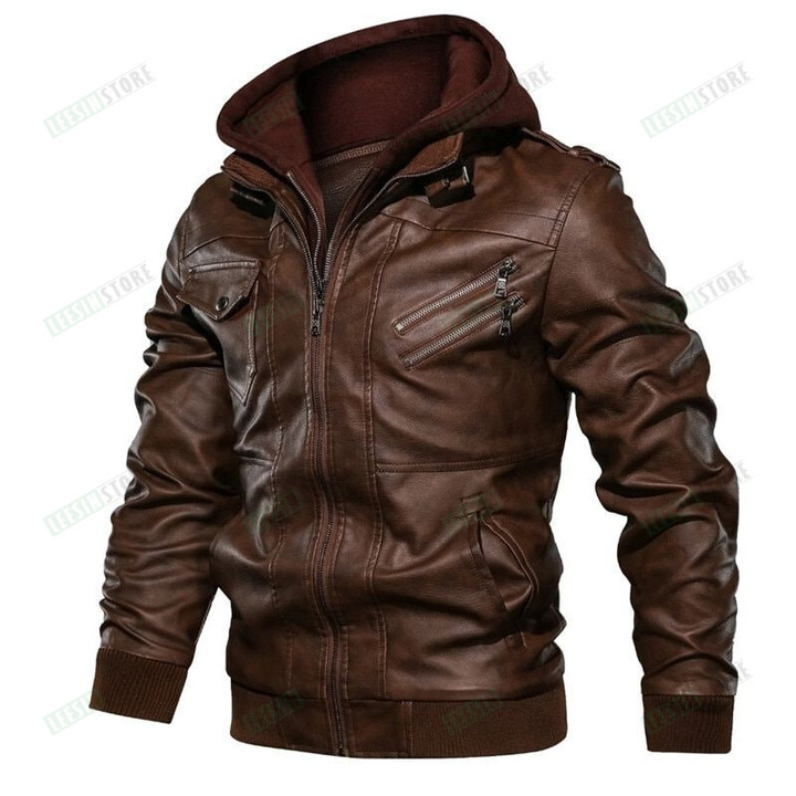 Men's Leather Jackets Motorcycle 007