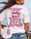 Never Underestimate A Jeep Girl Who Survived Breast Cancer Jeep Girl T-shirt Gift For Breast Cancer People