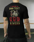 I Took A Dna Test God Is My Father Bikers Are My Brothers Us Flag Riding The Motorbike Tshirt Gift For Motorbike Lovers