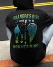 Grandpa Kids I Used To Be Now He Is Mine Wings Show The Love Hoodie Best Gift For Grandpa