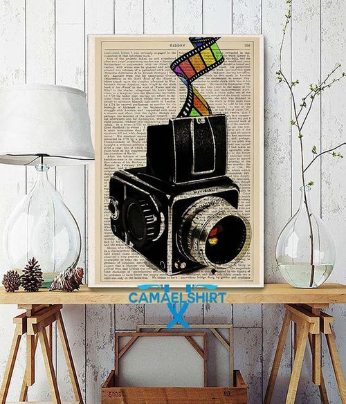 Camera Captures Your Magical Day To Day Moments Poster poster canvas