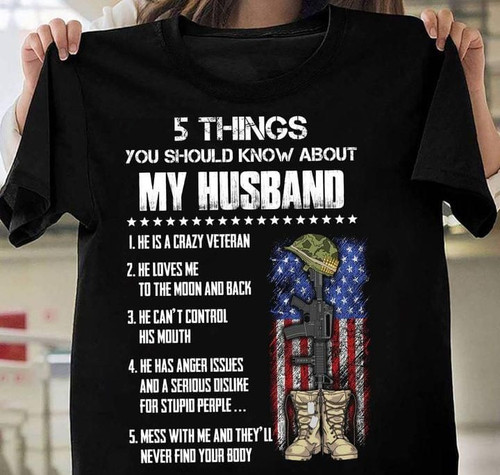5 things you should know about mu husband tshirt Tshirt Hoodie Sweater