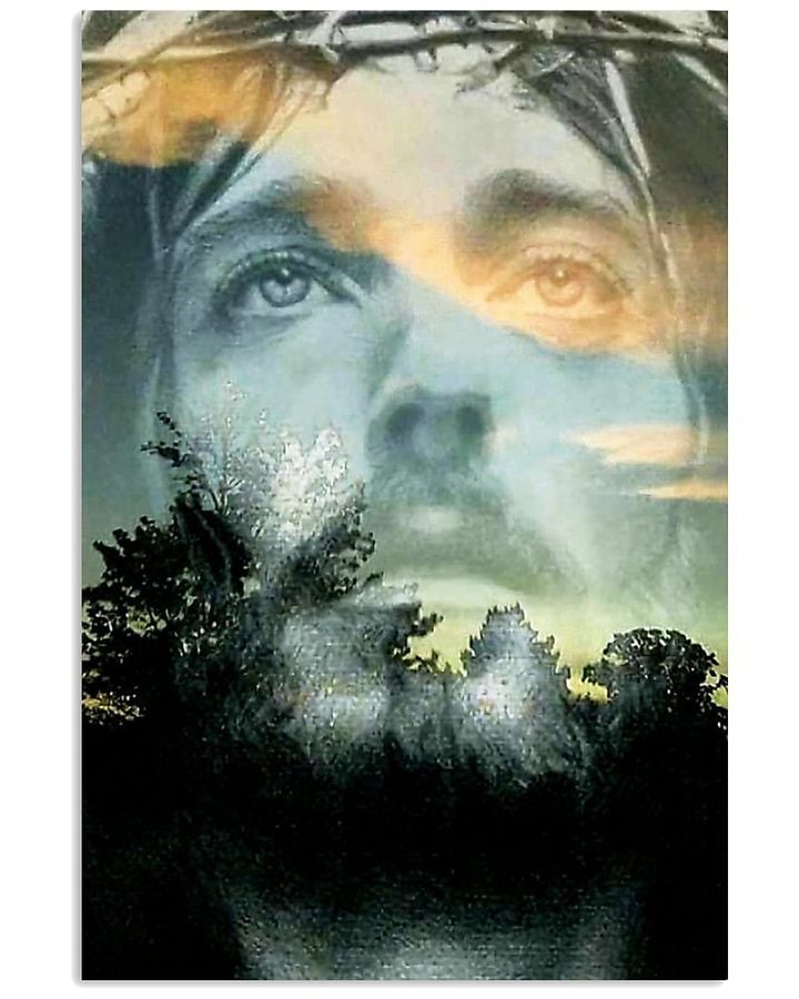 Jesus The God Of My World Jesus Poster Gift For Jesus Christ God Lovers Culture Religious Enthusiasts