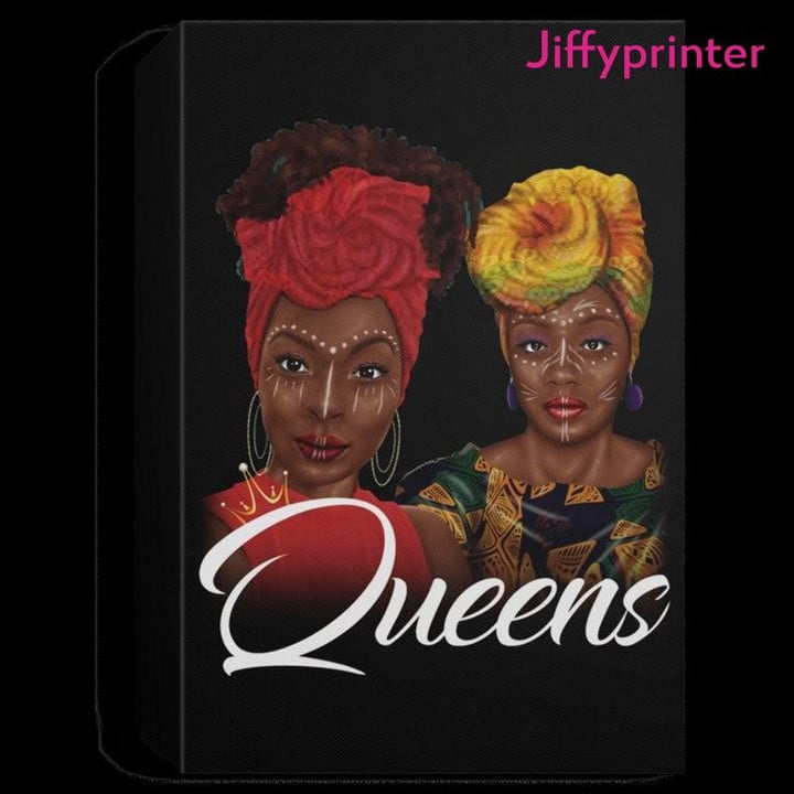 Queens Beautiful Afro Black Girls Vertical Poster Gift For Afro Black Queen American