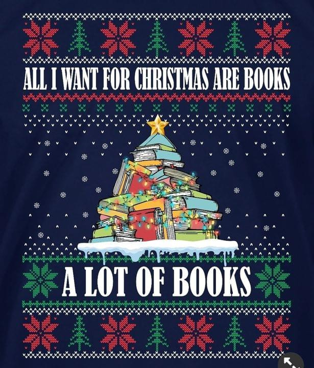 All I Want For Christmas Are Books A Lot Of Books Christmas Gift Classic T-Shirt Gift For Reading Books Lovers