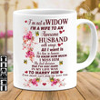 I Am Not A Widow I Am A Wife To An Awesome Husband Mug Memorial Gift For Loss Of Husband