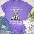 I Am Not Getting Old I Just Can Not Remember Stuff Because My Brain Is Full T-shirt Best Gift For Cat Lovers