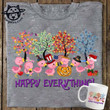 Happy Everything With Flamingo Happy Celebration Thanksgiving Day Halloween Tshirt Gift For Flamingo Lovers