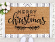 Merry Christmas Welcome Christmas Holiday Doormat Gift For Christmas Holiday Lovers Winter Decor