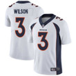 Denver Broncos Russell Wilson 3 American Football White Game Jersey Gift For Broncos Fans