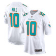 Tyreek Hill Miami Dolphins Game Jersey White