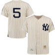 Joe Dimaggio New York Yankees Throwback Jersey Cream