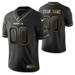 Dallas Cowboys 2021 Golden Edition Black Jersey Gift With Custom Name Number For Cowboys Fans