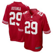 Mens San Francisco 49ers Talanoa Hufanga Scarlet Game Jersey Gift For San Francisco 49ers Fans