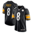 Kenny Pickett Pittsburgh Steelers 2022 Draft First Round Pick Game Jersey Black