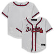 Atlanta Braves Toddler Team Jersey White
