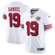 Mens San Francisco 49ers Deebo Samuel White 75th Anniversary Limited Jersey Gift For San Francisco 49ers Fans