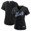 New York Mets Women's 2022 Alternate Team Jersey Black