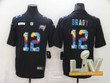 Tampa Bay Buccaneers Tom Brady #12 2021 Super Bowl Black Jersey