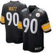 T.j. Watt Pittsburgh Steelers Game Player Jersey Black