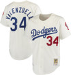 Fernando Valenzuela Los Angeles Dodgers Jersey White