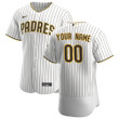 Mens San Diego Padres White Home Custom Jersey Gift For San Diego Padres Fans
