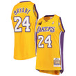 Kobe Bryant Los Angeles Lakers 2009-10 Hardwood Classics Jersey Gold