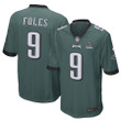 Nick Foles Philadelphia Eagles Super Bowl Lii Champions Patch Game Jersey Midnight Green