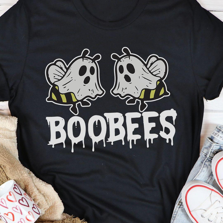 Boobees Costime In Ghost Halloween Classic T-Shirt Gift For Halloween Day Lovers