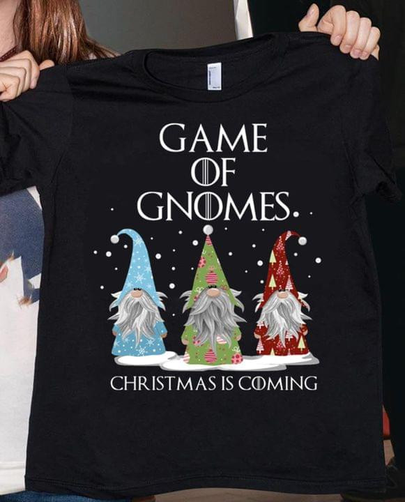 Game Of Gnomes Christmas Is Coming Classic T-Shirt Gift For Christmas Holiday Lovers