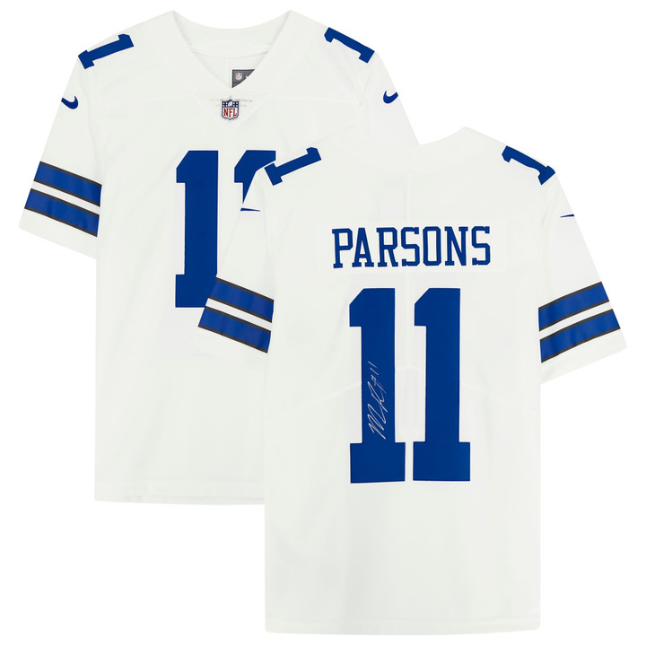 Micah Parsons Dallas Cowboys Autographed Limited Jersey White