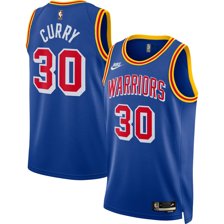 Stephen Curry Golden State Warriors 2021/22 Jersey Warriors Royal