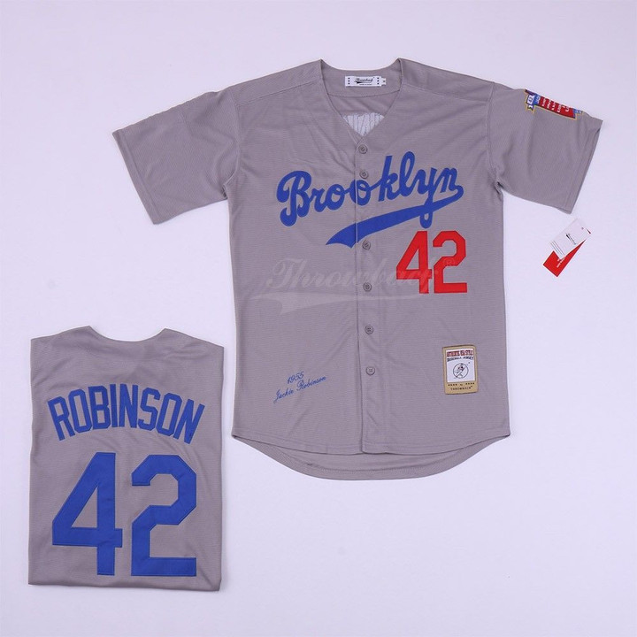 Brooklyn Dodgers Jackie Robinson 42 Jersey